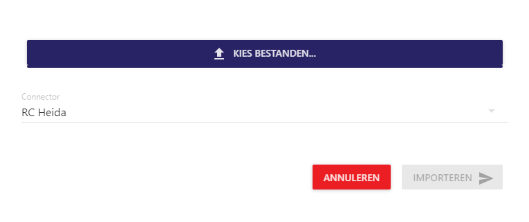 Monitoring tags importeren Monitoring tags importeren